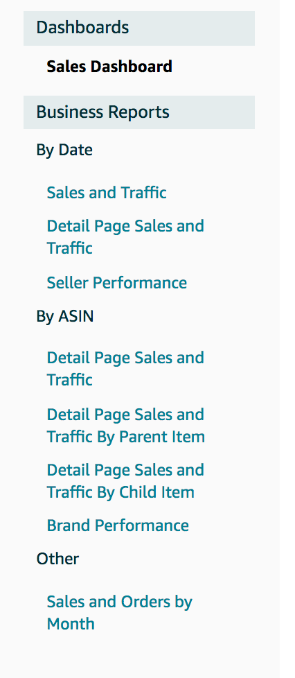 Amazon seller central